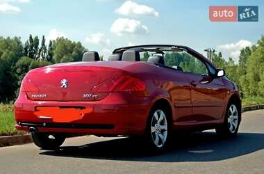 Характеристики Peugeot 307 Кабріолет