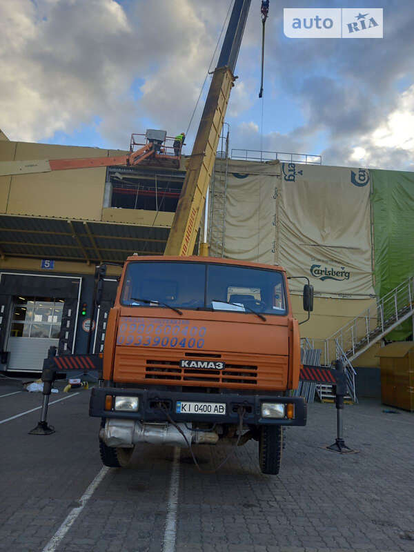 Автокран КамАЗ 53215