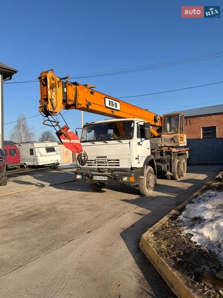 Автокран КамАЗ 55111