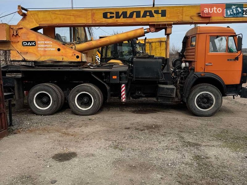 Автокран КамАЗ 55111