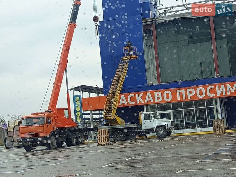 Автокран КамАЗ 65115