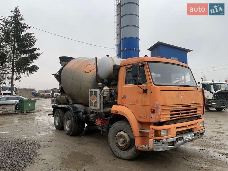 Бетономешалка (Миксер) КамАЗ 6520