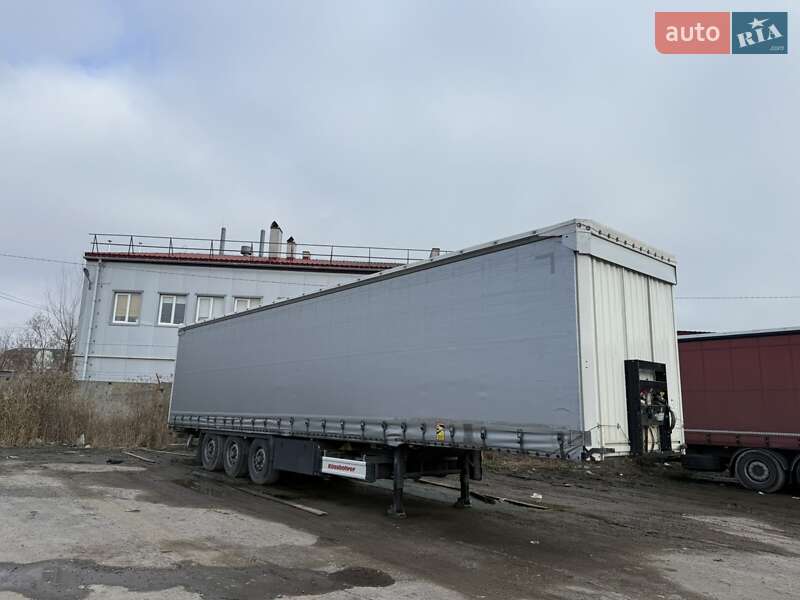 Тентованный борт (штора) - полуприцеп Kassbohrer Maxima