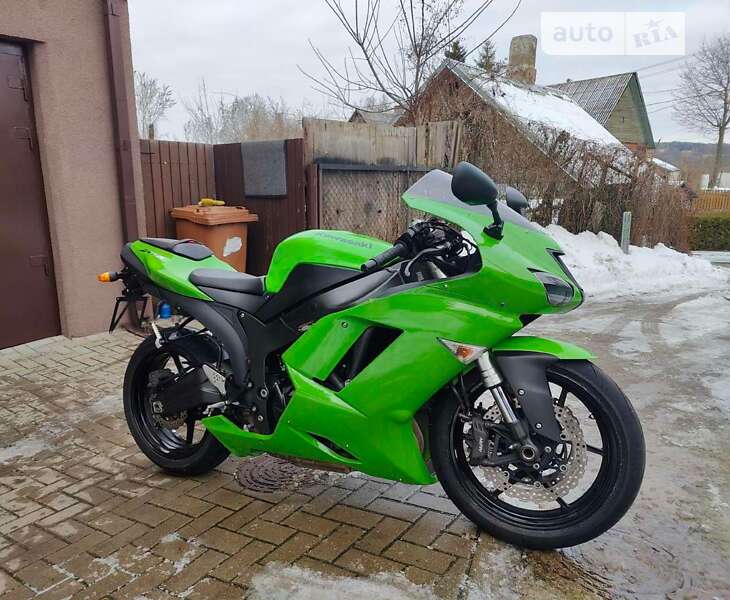 Спортбайк Kawasaki Ninja 600 ZX-6R