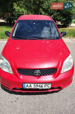 Характеристики Toyota Matrix Хэтчбек