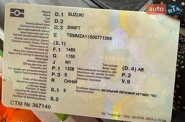 Характеристики Suzuki Swift Хэтчбек