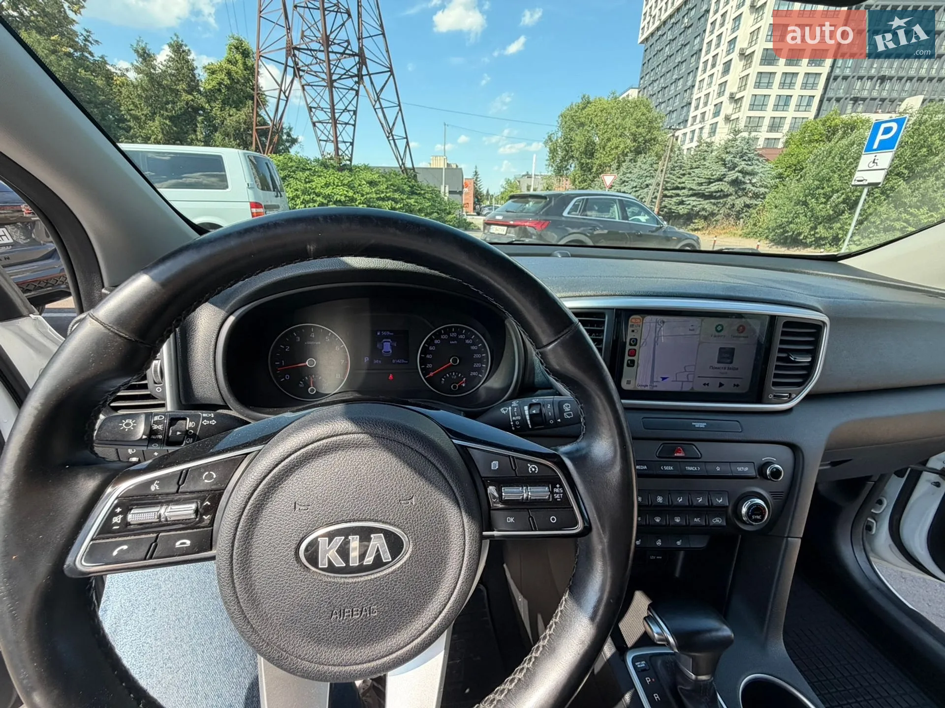 Kia Sportage 2021 VIN U5YPG814BML148821 фото оголошення 12 з 19
