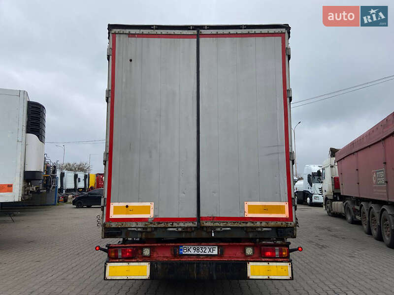 Тентованный борт (штора) - полуприцеп Kogel LPH-335