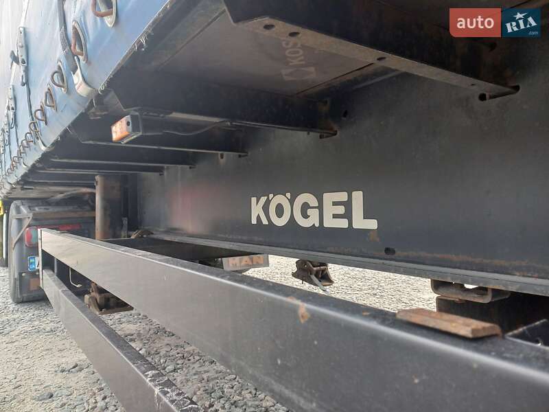 Тентованный борт (штора) - полуприцеп Kogel SNCC 2007 в Белой Церкви
