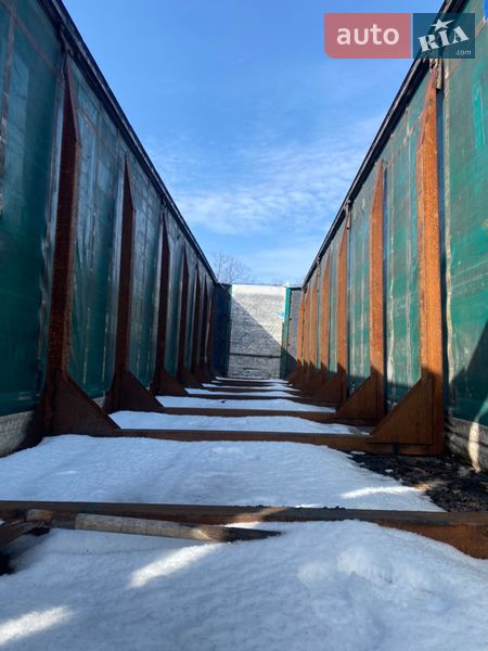 Тентованный борт (штора) - полуприцеп Kogel SNCO 24