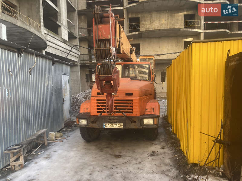 Автокран КрАЗ 65101