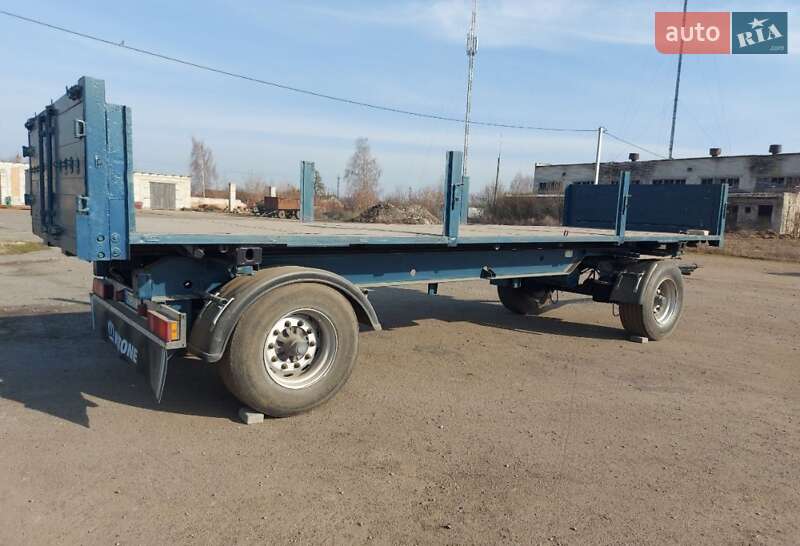 Бортовий напівпричіп Krone AZW