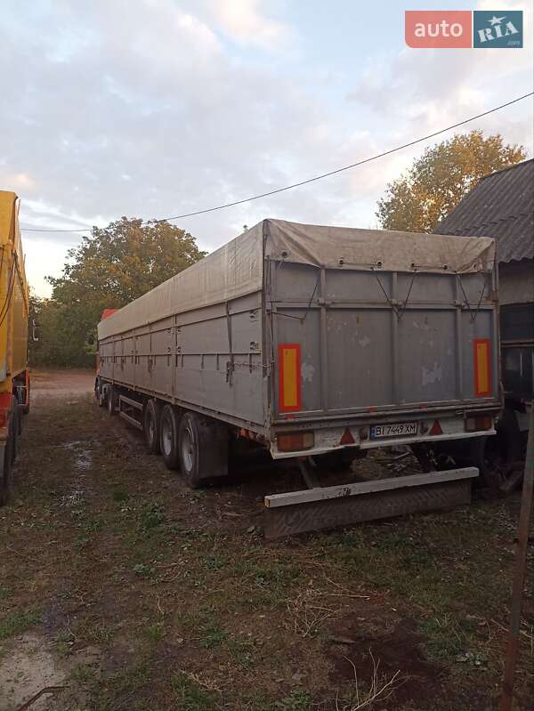 Зерновоз - напівпричіп Krone BPW