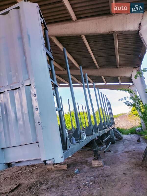 Лісовоз / Сортиментовоз - напівпричіп Krone BPW