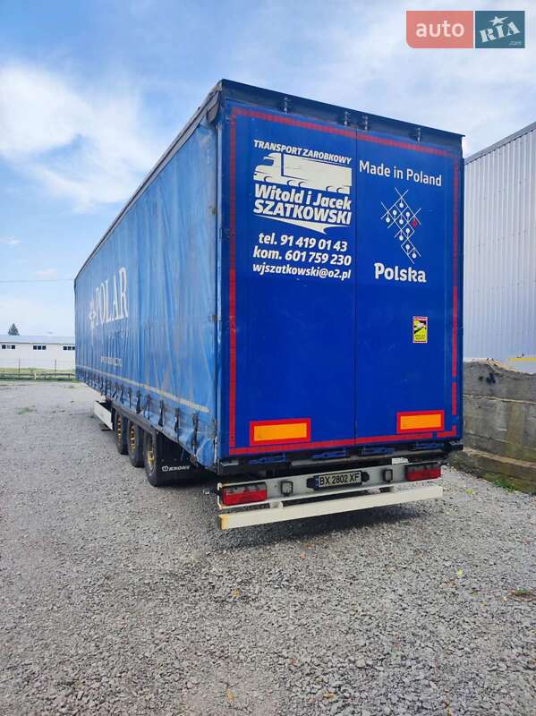 Бортовий напівпричіп Krone Mega