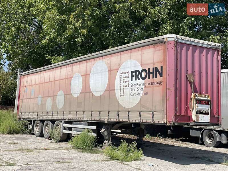 Тентований борт (штора) - прицеп Krone SAF