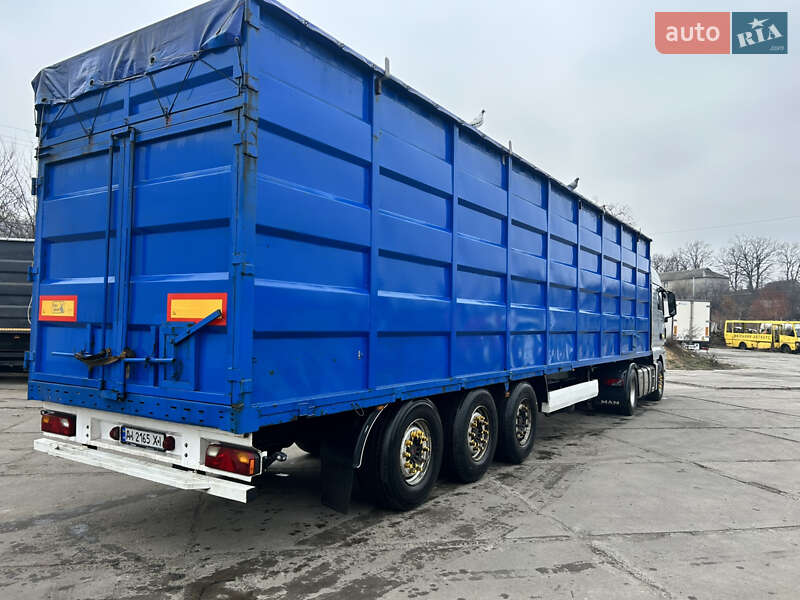 Зерновоз - напівпричіп Krone SAF