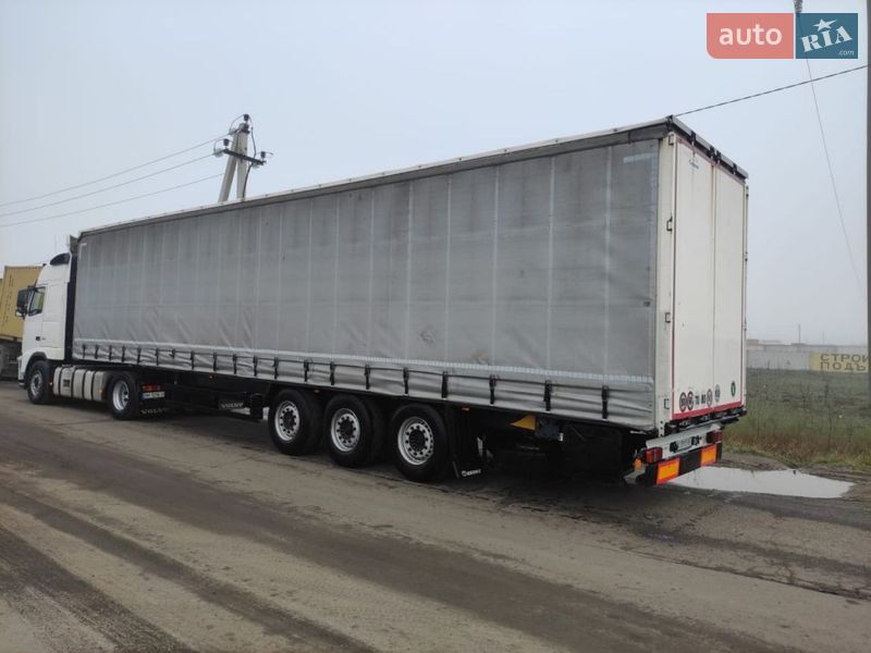 Тентованный борт (штора) - полуприцеп Krone SD 27 2011 в Одессе