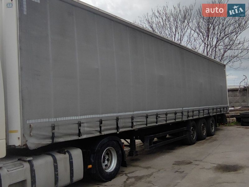 Тентованный борт (штора) - полуприцеп Krone SD 27 2011 в Одессе