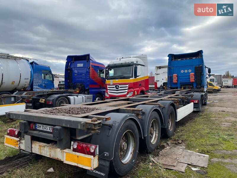 Контейнеровоз напівпричіп Krone SD 2008 в Житомирі фото 2 Контейнеровоз напівпричіп Krone SD 2008 в Житомирі