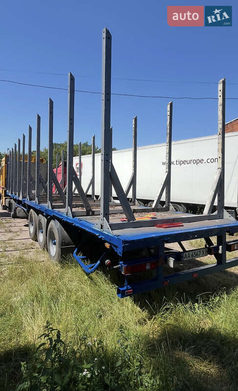 Лісовоз / Сортиментовоз - напівпричіп Krone SDP 24