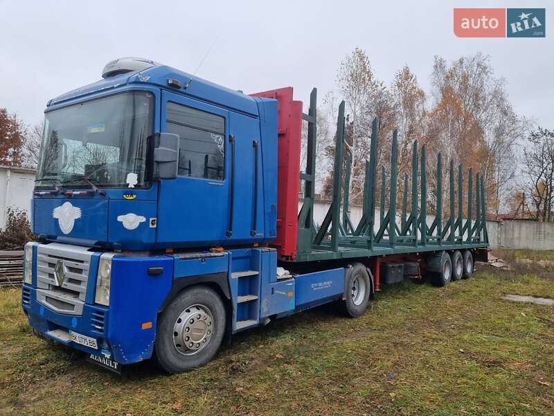 Лесовоз / Сортиментовоз - полуприцеп Krone SDP 27