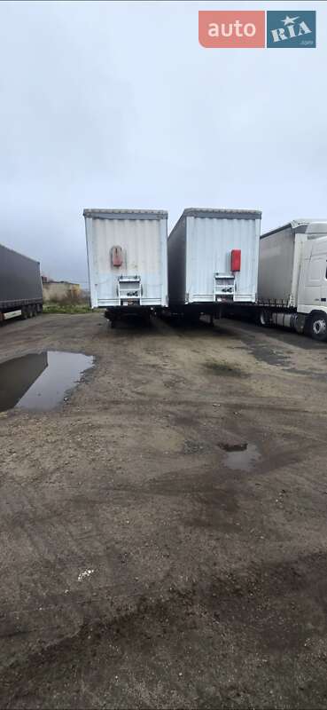 Тентований борт (штора) - напівпричіп Krone SN