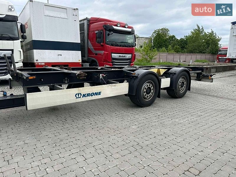 Контейнеровоз Krone ZZ 2020 в Залещиках