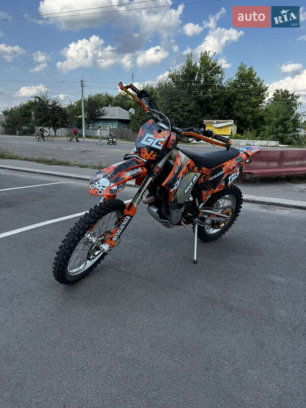 Мотоцикл Супермото (Motard) KTM EXC 450