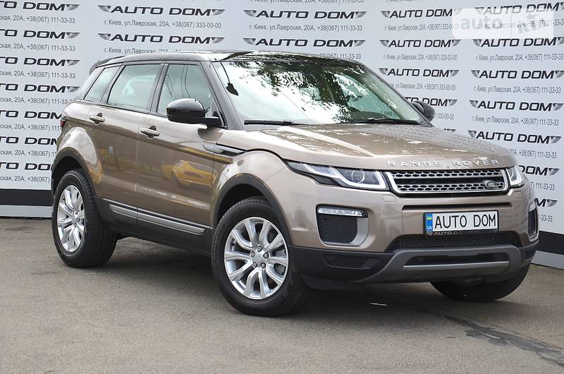 Land Rover Range Rover Evoque 2016 року