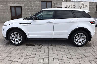 Land Rover Range Rover Evoque DYNAMIC  red 2012