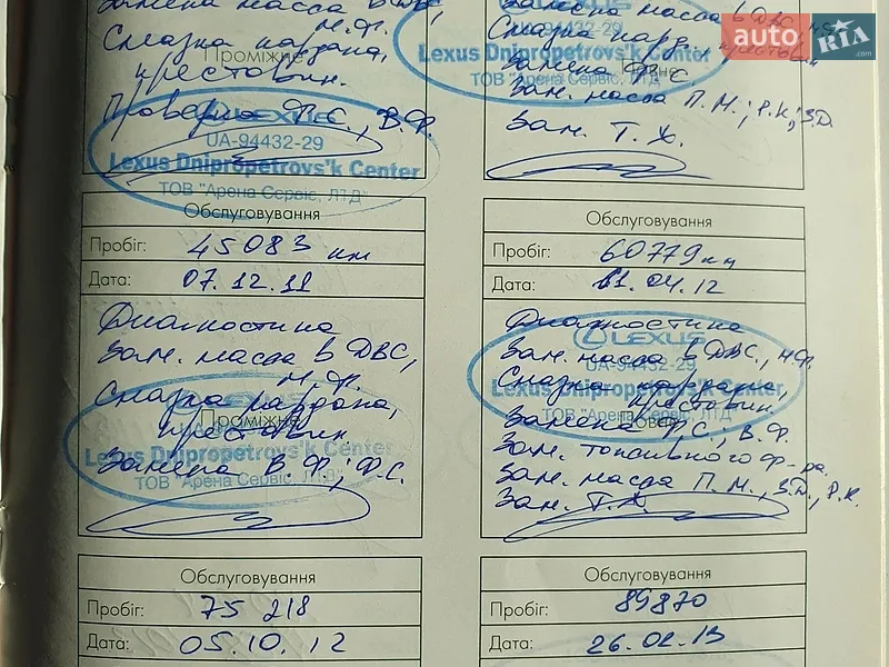 Позашляховик / Кросовер Lexus LX 2010 в Івано-Франківську документ