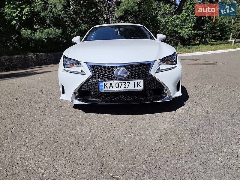 Купе Lexus RC 2016 в Киеве