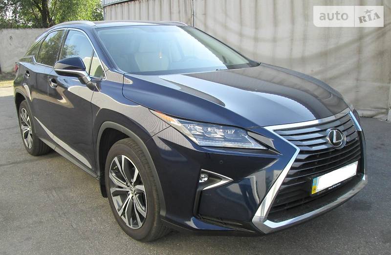Lexus RX 2017 года