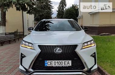 Lexus RX t. F SPORT OFFICIAL 2016