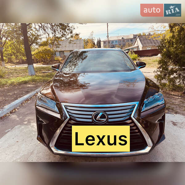 Внедорожник / Кроссовер Lexus RX 2017 в Киеве фото 6 Внедорожник / Кроссовер Lexus RX 2017 в Киеве