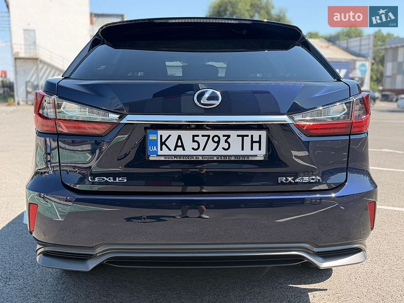 Позашляховик / Кросовер Lexus RX 2017 в Одесі