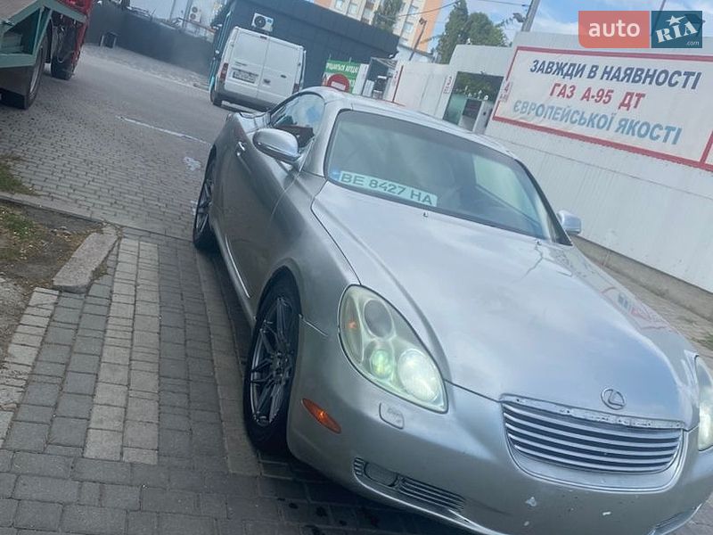 Кабриолет Lexus SC 2002 в Николаевском