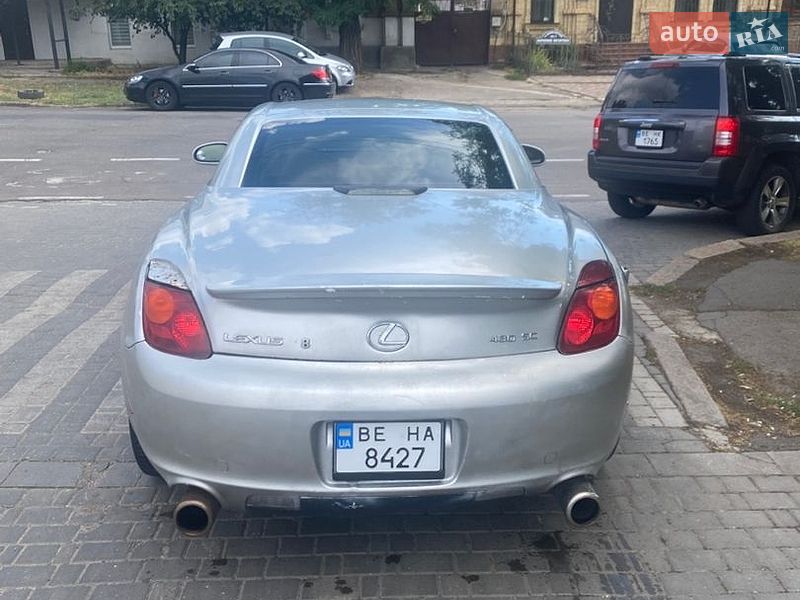 Кабриолет Lexus SC 2002 в Николаевском