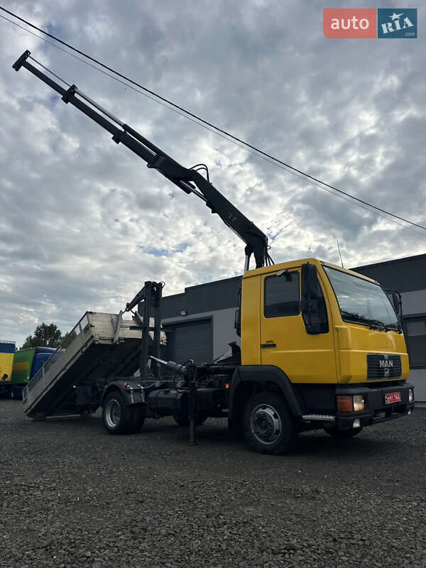 Кран-манипулятор MAN 8.150 груз.