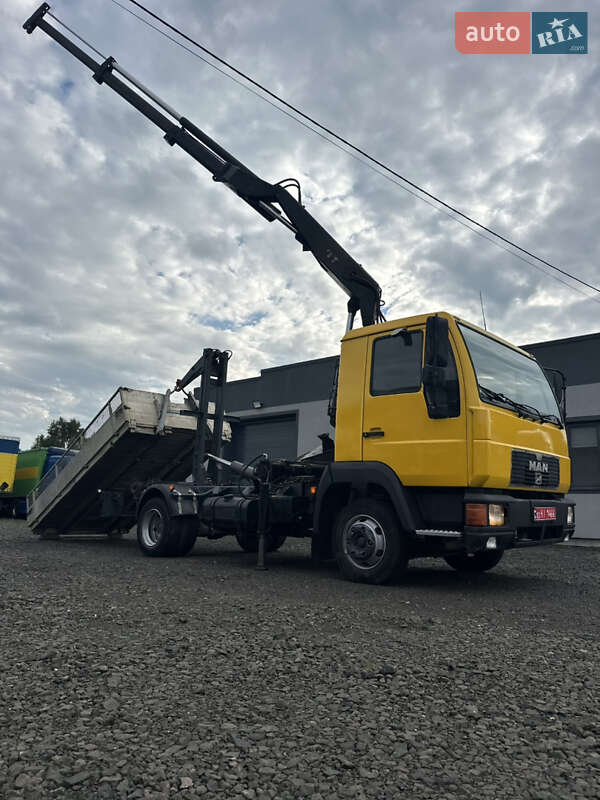 Кран-маніпулятор MAN 8.150 груз.