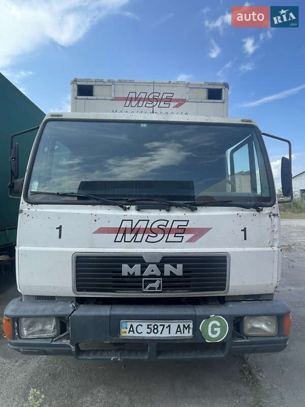 Грузовой фургон MAN 8.163