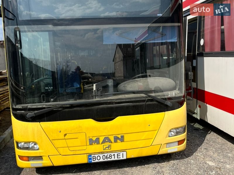 Міський автобус MAN A23 2008 в Львові
