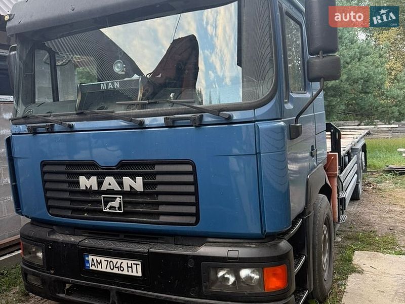 Кран-манипулятор MAN Comandor