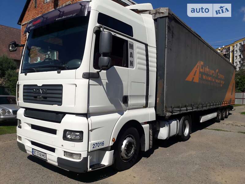 Тентованый MAN TGA