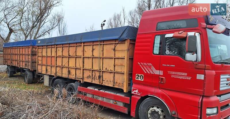 Контейнеровоз MAN TGA