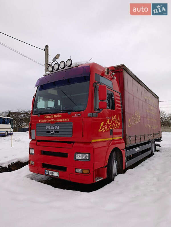 Тентований MAN TGA