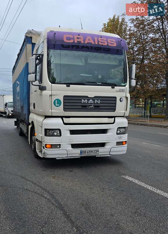 Тентованый MAN TGA