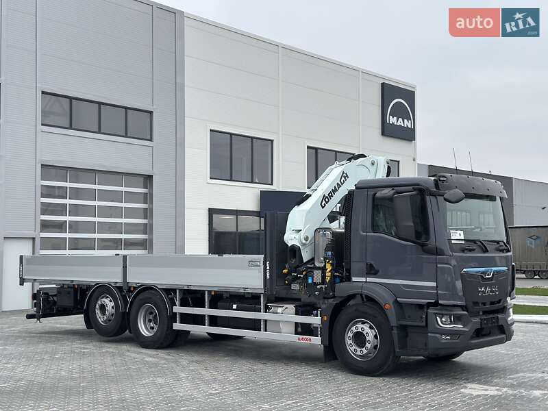 Кран-маніпулятор MAN TGM