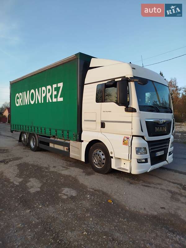 Тентованый MAN TGX